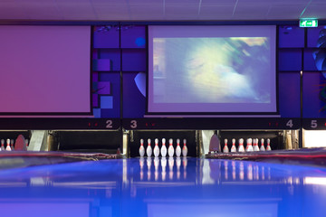bowling center