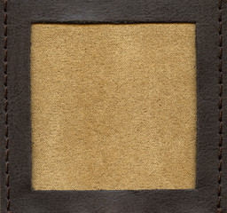 Fototapeta premium fashion leather frame