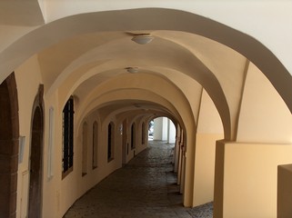 prag, arkade, kleinseite