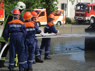 Obraz premium fire brigade child 20