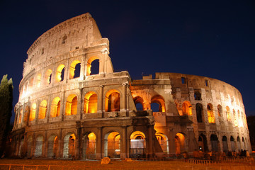 Fototapeta na wymiar Coliseum in Rome