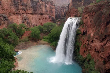 Zelfklevend Fotobehang havasu falls © granitepeaker