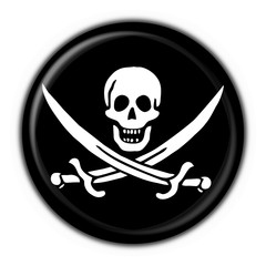 bottone bandiera jolly roger rackham button flag
