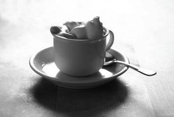 cappucchino schwarz weiß