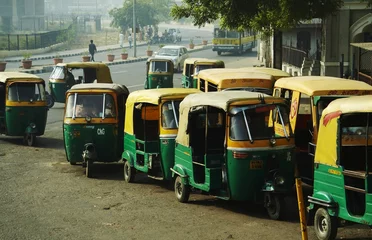 Fotobehang vervoer in new delhi © Galyna Andrushko