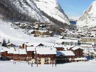 station de ski, alpes