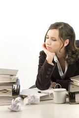 depressed secretary