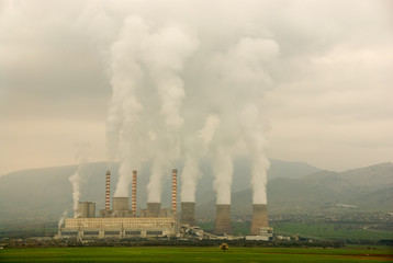 electricity power station