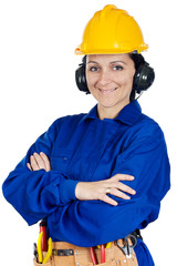 lady construction worker