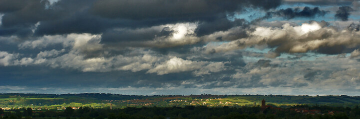 Obraz premium des trous dans le ciel