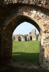 Fototapeta na wymiar leiston abbey suffolk