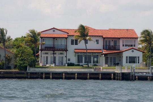 waterfront mansion