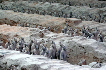 terracotta warriors
