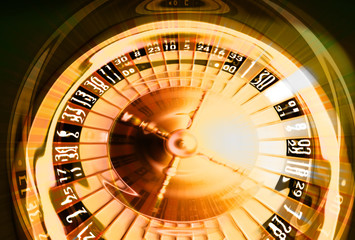 Naklejka premium golden gambling composition