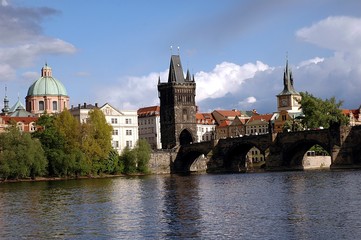 pont charles et la vltava
