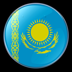 kazakhstan flag button