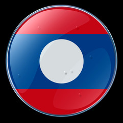 laos flag button