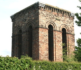 Fototapeta premium victorian english water tower