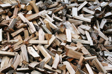 wood pile
