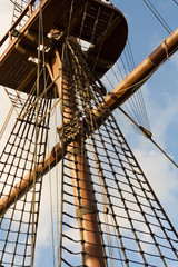 tall ship rigging