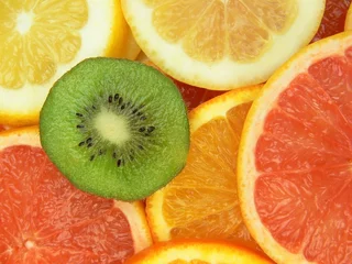 Selbstklebende Fototapeten leckere Früchte © Liga Lauzuma