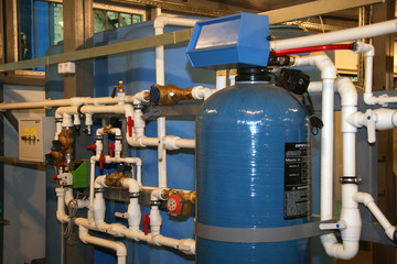 interior of independent boiler-house