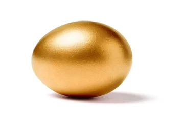 Fotobehang golden egg © Feng Yu