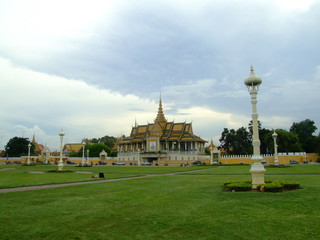 Fototapeta na wymiar Palais Royal, Phnom Penh