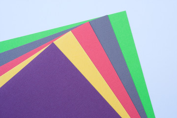 multi-colored paper
