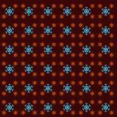 seamless flowers pattern