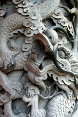 oriental ornament dragon