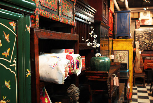 Asian Antique Furniture Store