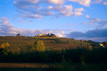 Naklejka premium toskański dom