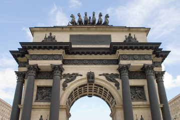 Obraz premium moscow triumph arch
