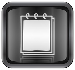 notebook icon.with clipping path