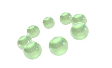 green spheres 1