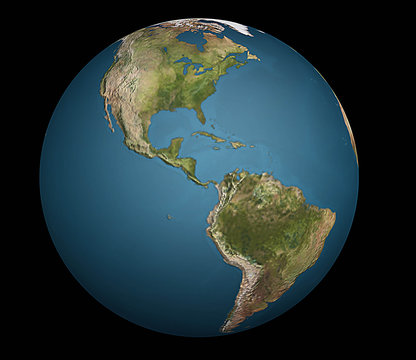 earth from america