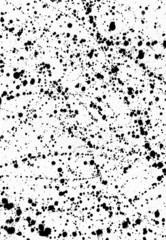 taches d'encre noir et blanc