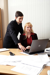 Fototapeta premium business friendship
