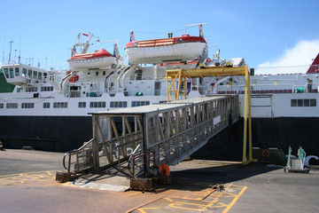 ferry with gangway