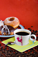 coffee and donuts