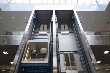 lift in a business center