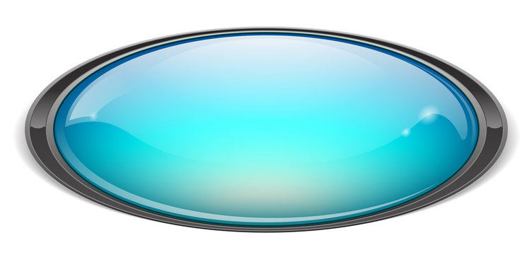 icone ovale bleu