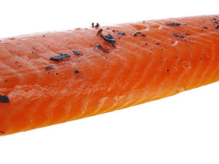 räucher lachs mit trüffel