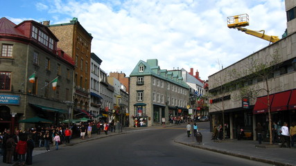 street in quebec city
