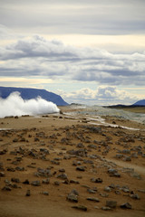 amazing geothermal landscape