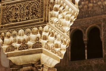 alhambra capital-1 - obrazy, fototapety, plakaty