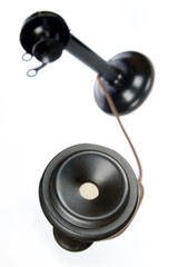 retro candlestick phone