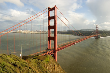 golden gare from marin county