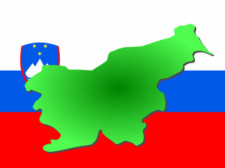 map of slovenia